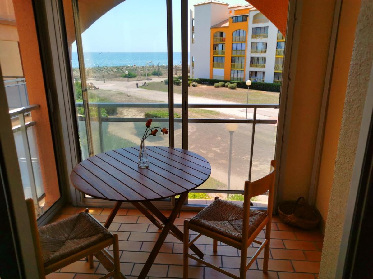 Cap de Mer - Vue sur mer - Une chambre - Une terrasse - Accès direct plage - Commerces à proximités Le Barcarès Extérieur photo